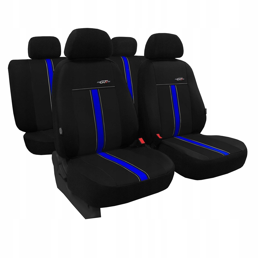 

Pokrowce Gtr do Fiat Panda 2 ekoskóra niebieskie
