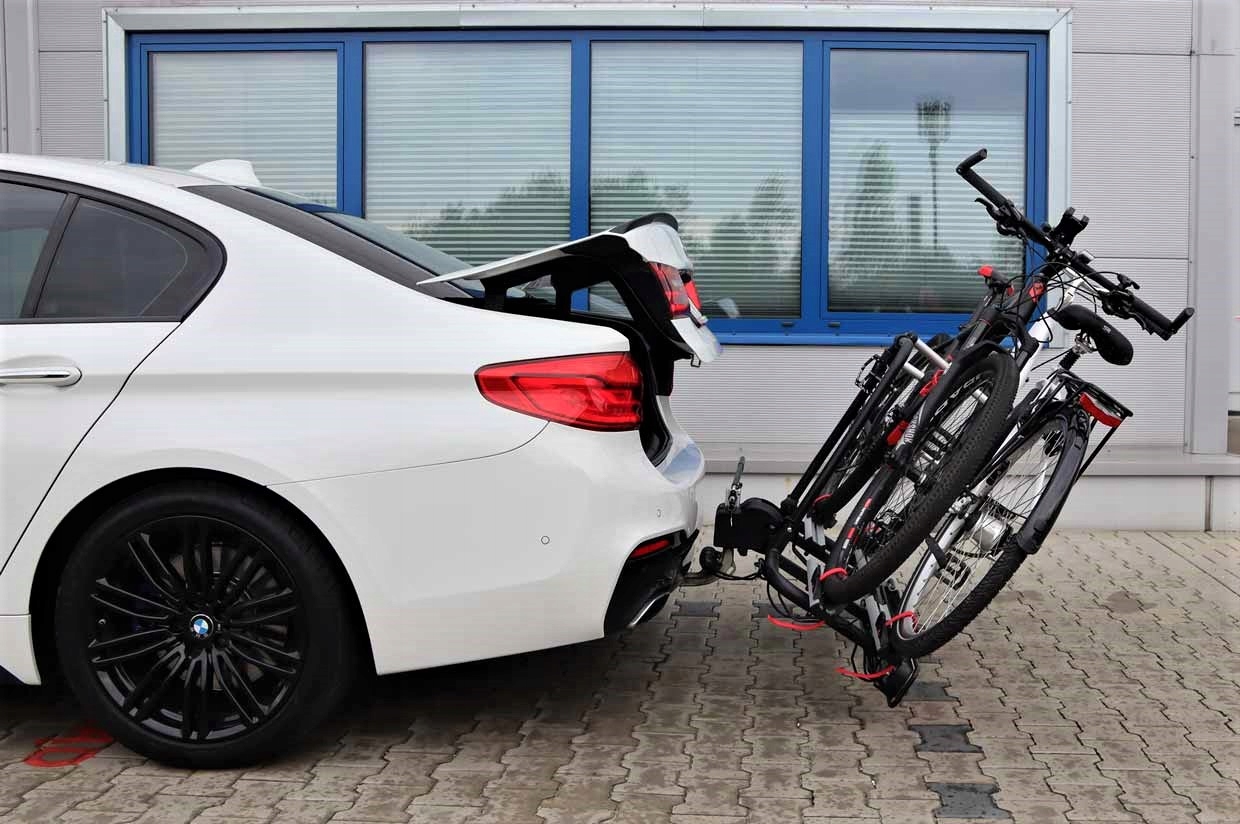 BAGAZNIK ROWEROWY NA HAK 2 ROWERY ELEKTRYCZNE 60KG Weight with packaging 21 kg