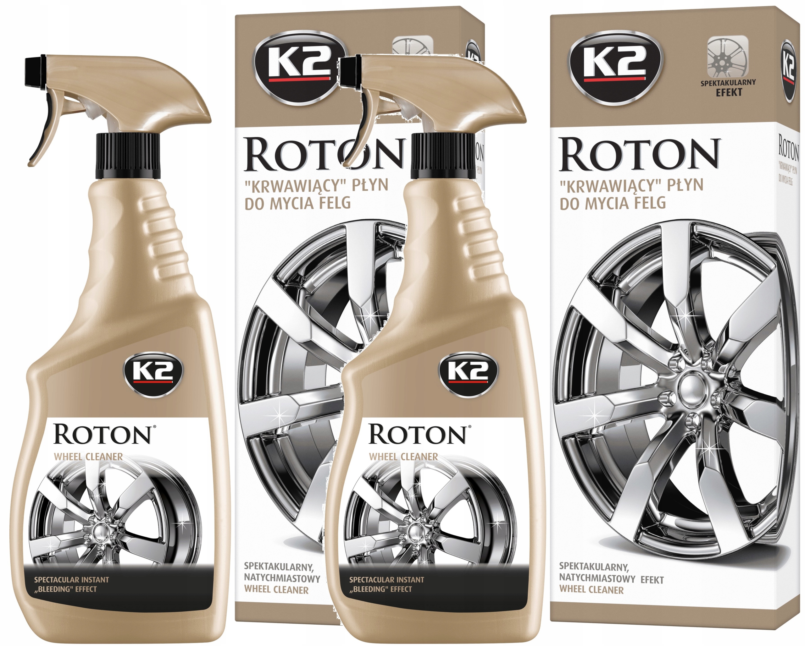 

K2 Roton Płyn Czyszczenia Mycia Felg 700ML 2 szt