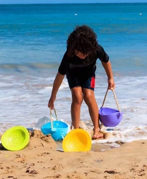 WIADERKO + SITKO PoBi 18m+ Bioplastik Róż BiBio Wiek dziecka 18 m +