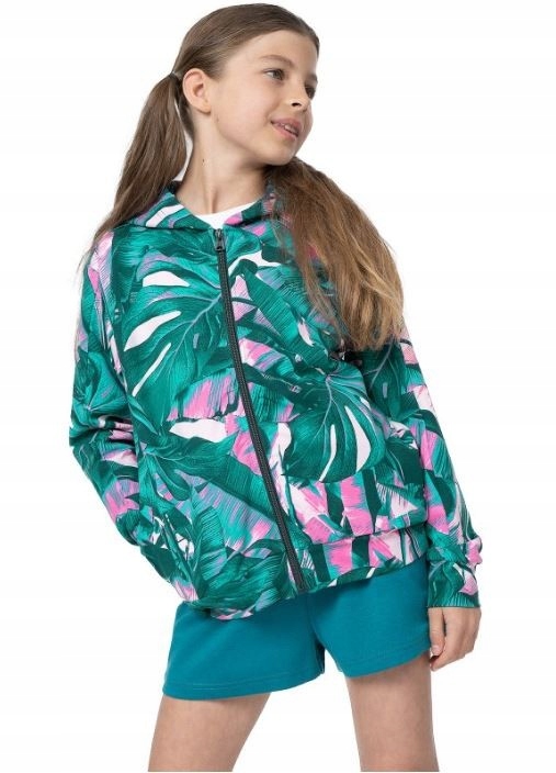

Dziewczęca bluza sportowa 4F 122 wielokolorowy