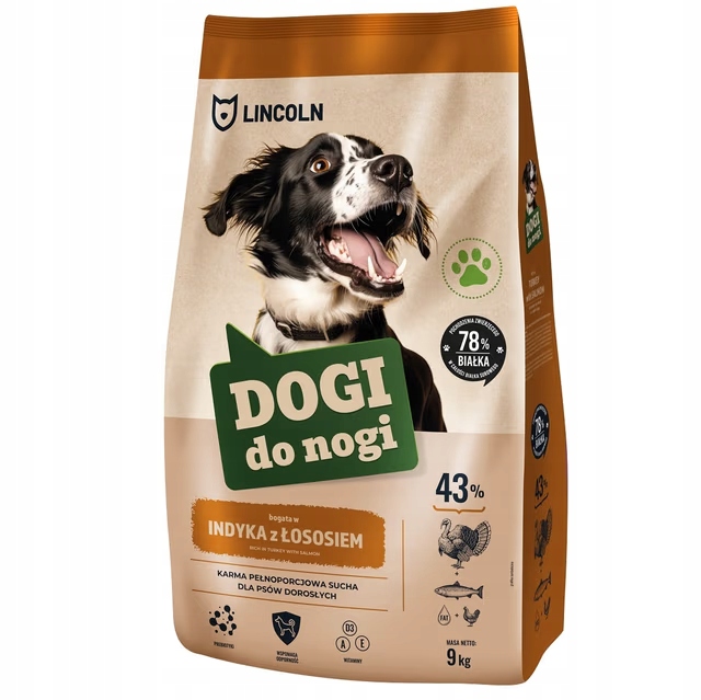 Levně Dogy na nohu Krůta s lososem 9 kg