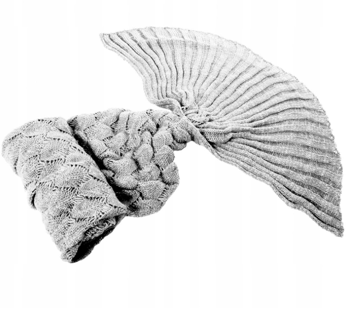 

Koc Ogon Syrenki Rybia Łuska 180CM