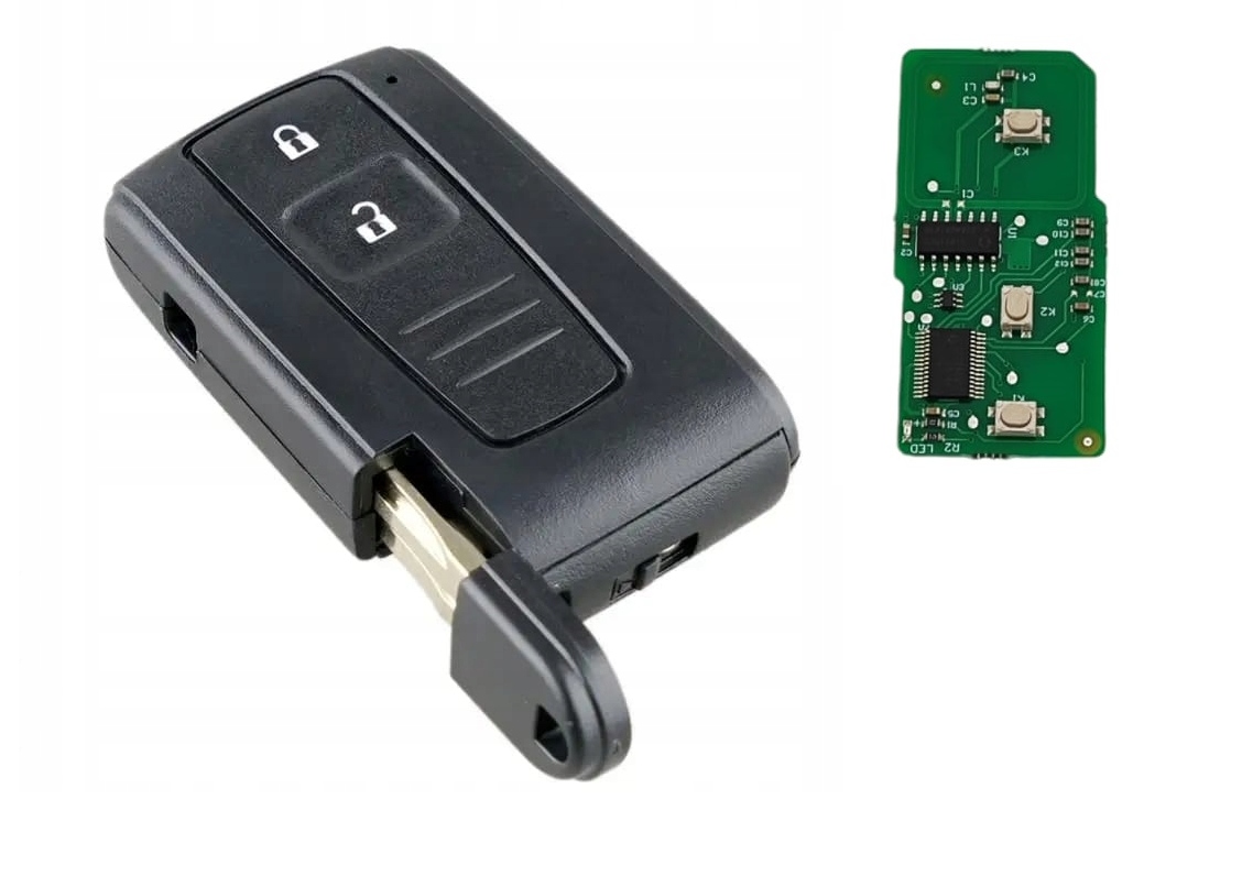 Pilot Klíčenka Toyota Corolla Verso kazeta 2 tlačítka TOY43 433 MHz ID46