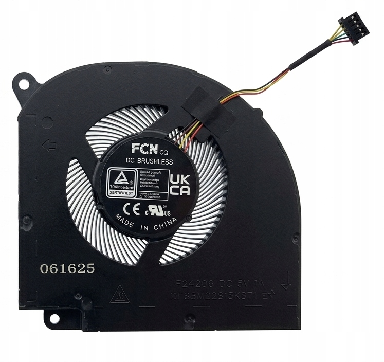Ventilátor Gpu 5V Gigabyte Aero 16 Cmh GA6H GA63H DFS5M22S15K871 F24206