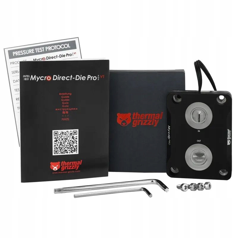 Thermal Grizzly Intel 1851 Mycro Direct-Die Pro vodní blok Intel LGA1851