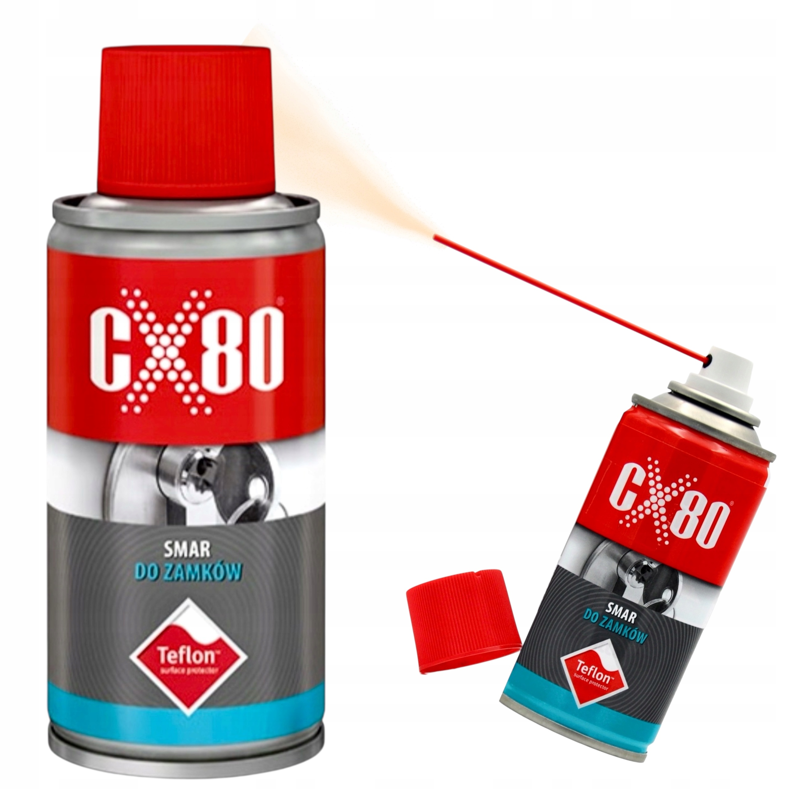 Smar Do Czyszczenia Zamków Teflonowy Chroni Przed Zamarzaniem 150 ML CX80