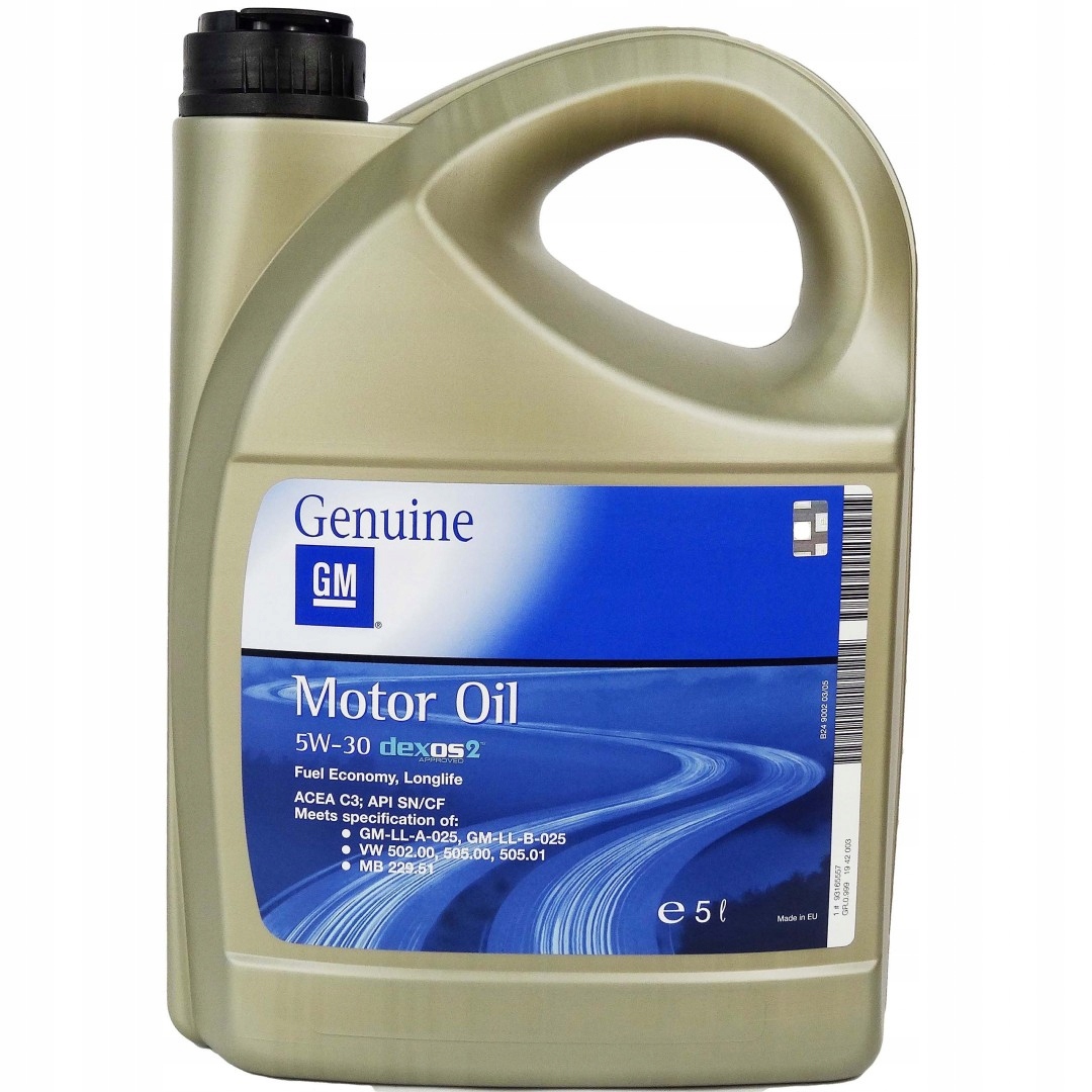 

Olej Gm Genuine Motor Oil 5W-30 DEXOS2 5L
