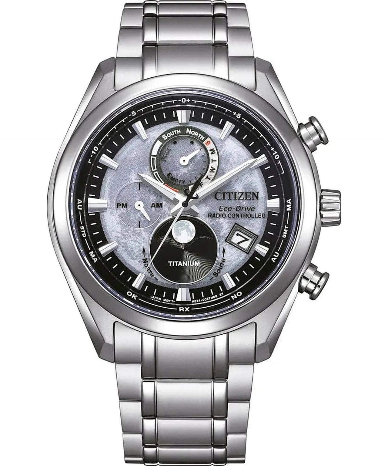 Pánské Hodinky Citizen BY1010-81H Tsukiyomi Radio Controlled Moonphase 10BAR