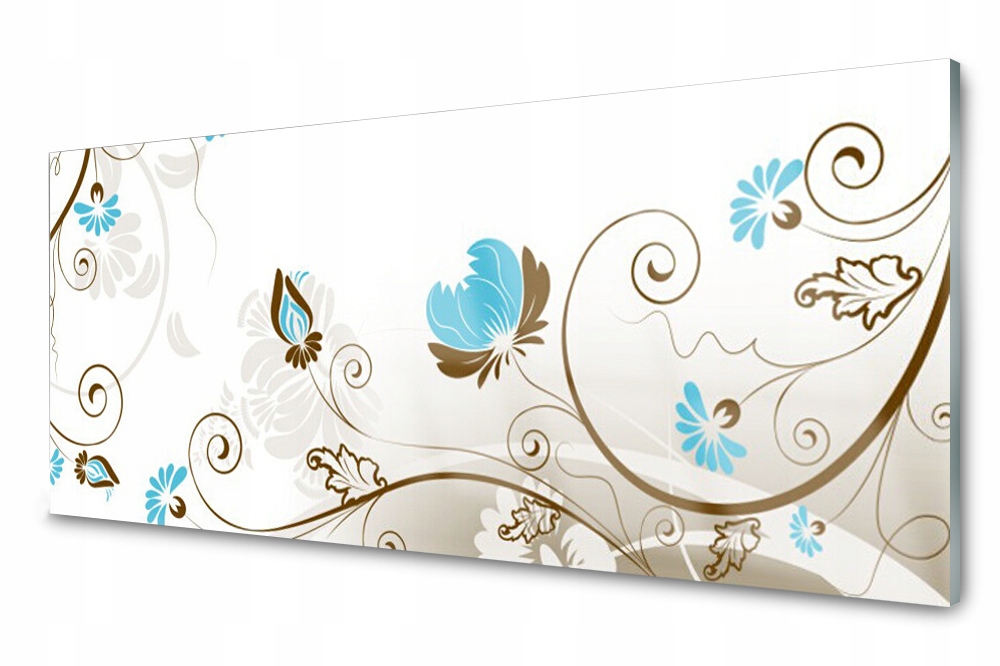 Panel szklany do kuchni Abstrakcja 125x50