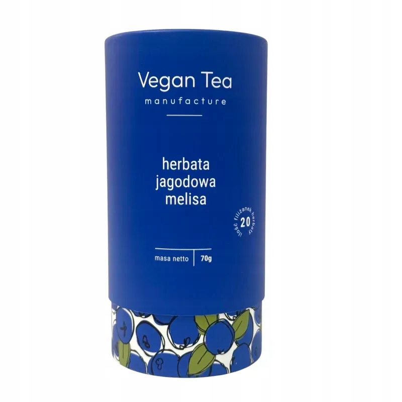 Vegan Tea Borůvková Melisa Čaj 70 g