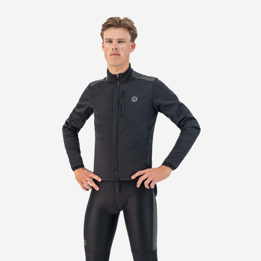 Rogelli DEEP WINTER męska kurtka rowerowa zimowa Materiał dominujący poliester