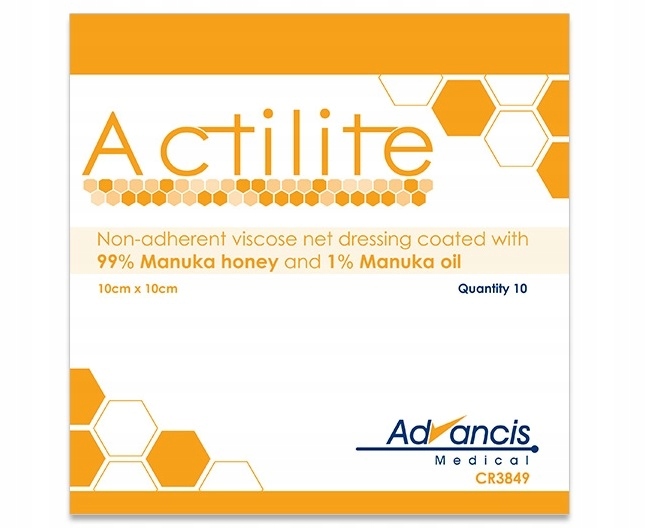 

Actilite Opatrunek z Miodem Manuka 10x10 cm 10 szt