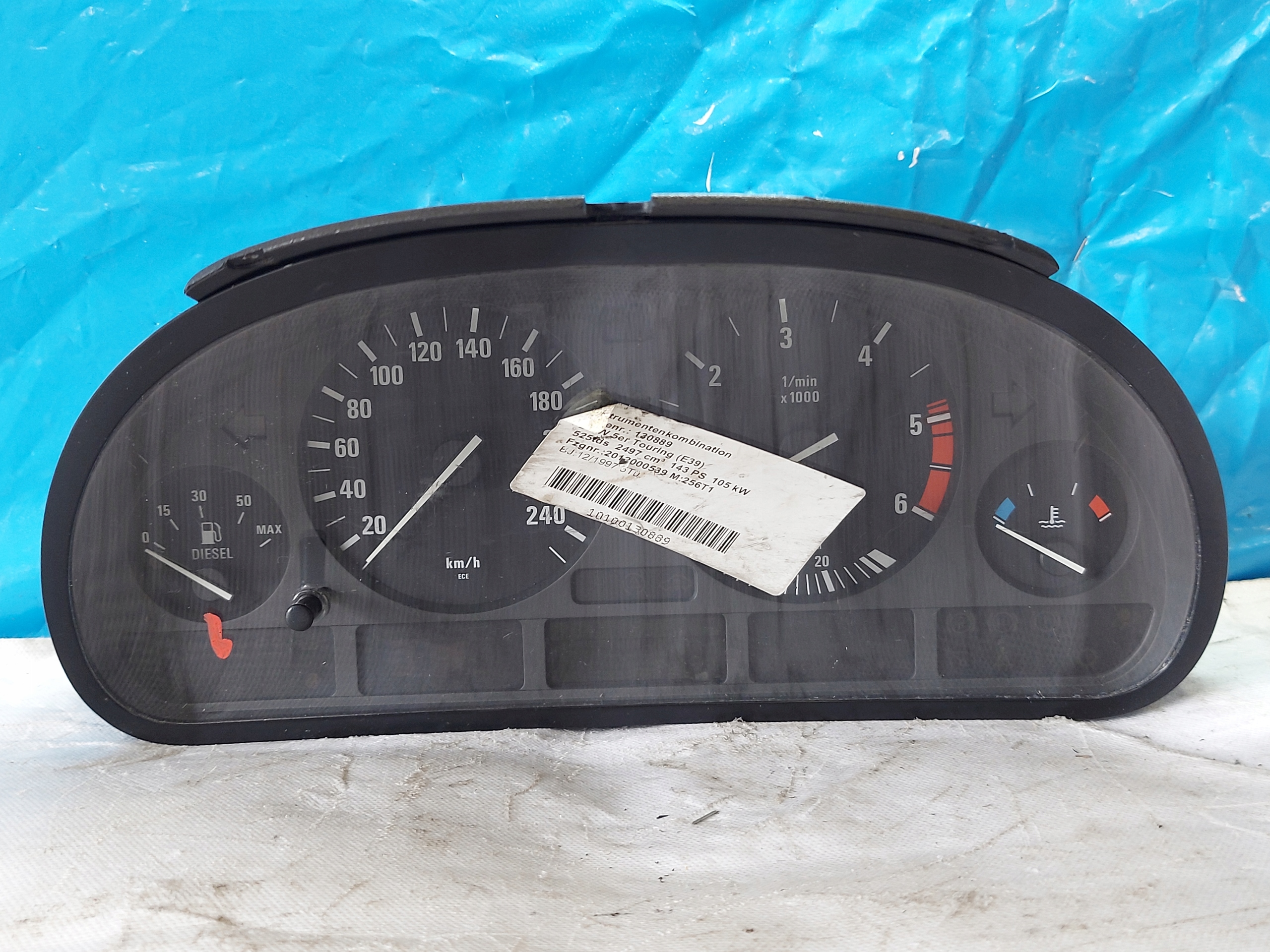 dials clock BMW 5 E39 525TDS 62118375898