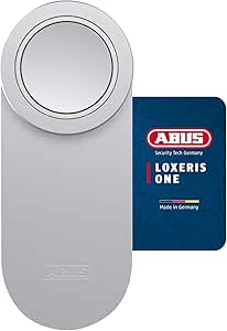 Elektronický zámok na dvere Abus LoxERIS One strieborný