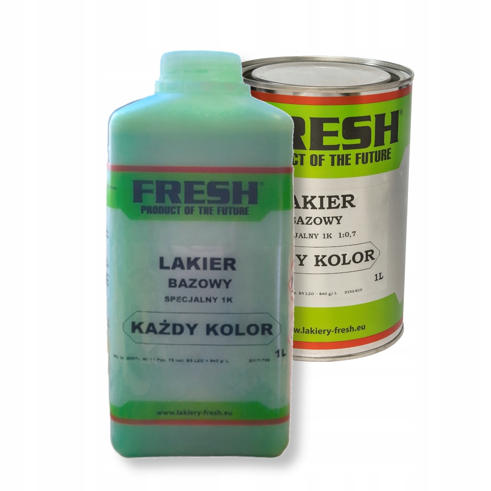 Lakier Bazowy Srebro Grube Baza 2:1