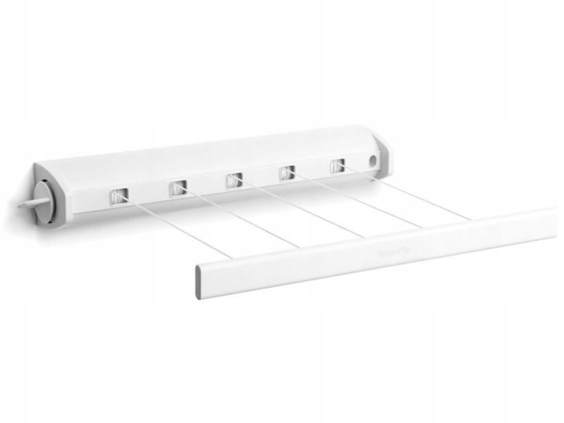 Suszarka ścienna rozwijana Brabantia Pull Biały