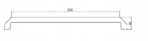 ZAŚLEPKA PCV IMITACJA PŁYTKI STANDARD Szerokość produktu 1.99 cm