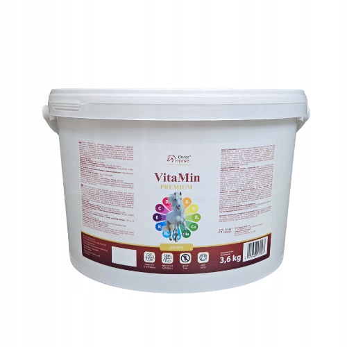 Witaminy i minerały dla koni Over Horse VitaMin Premium granulat 3,6 kg