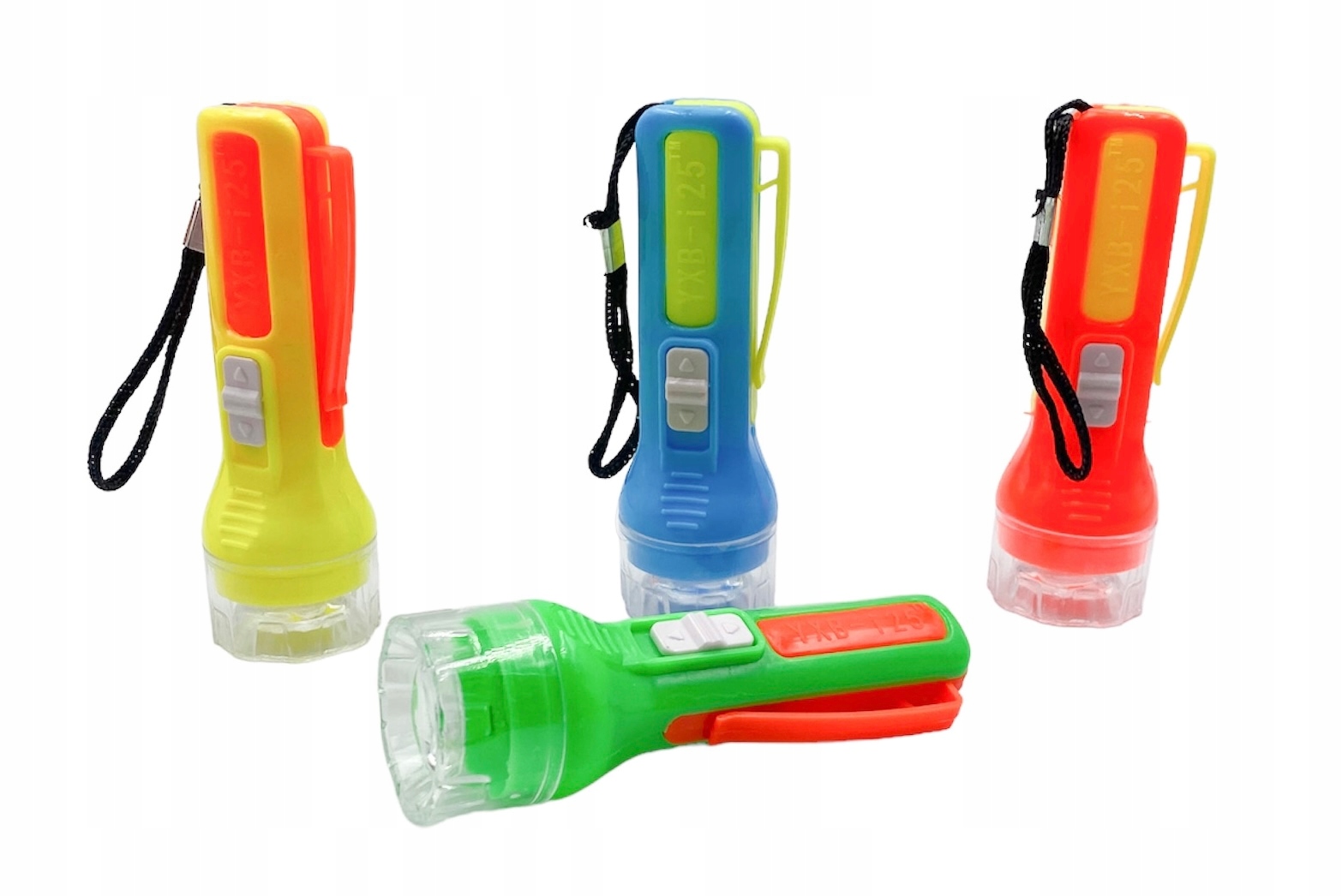

Zestaw 4 Sztuk Mini Latarka Led