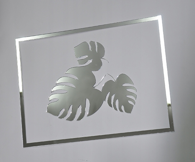 Dekor , LIŚĆ MONSTERA plexi lustro! Kod producenta lml1