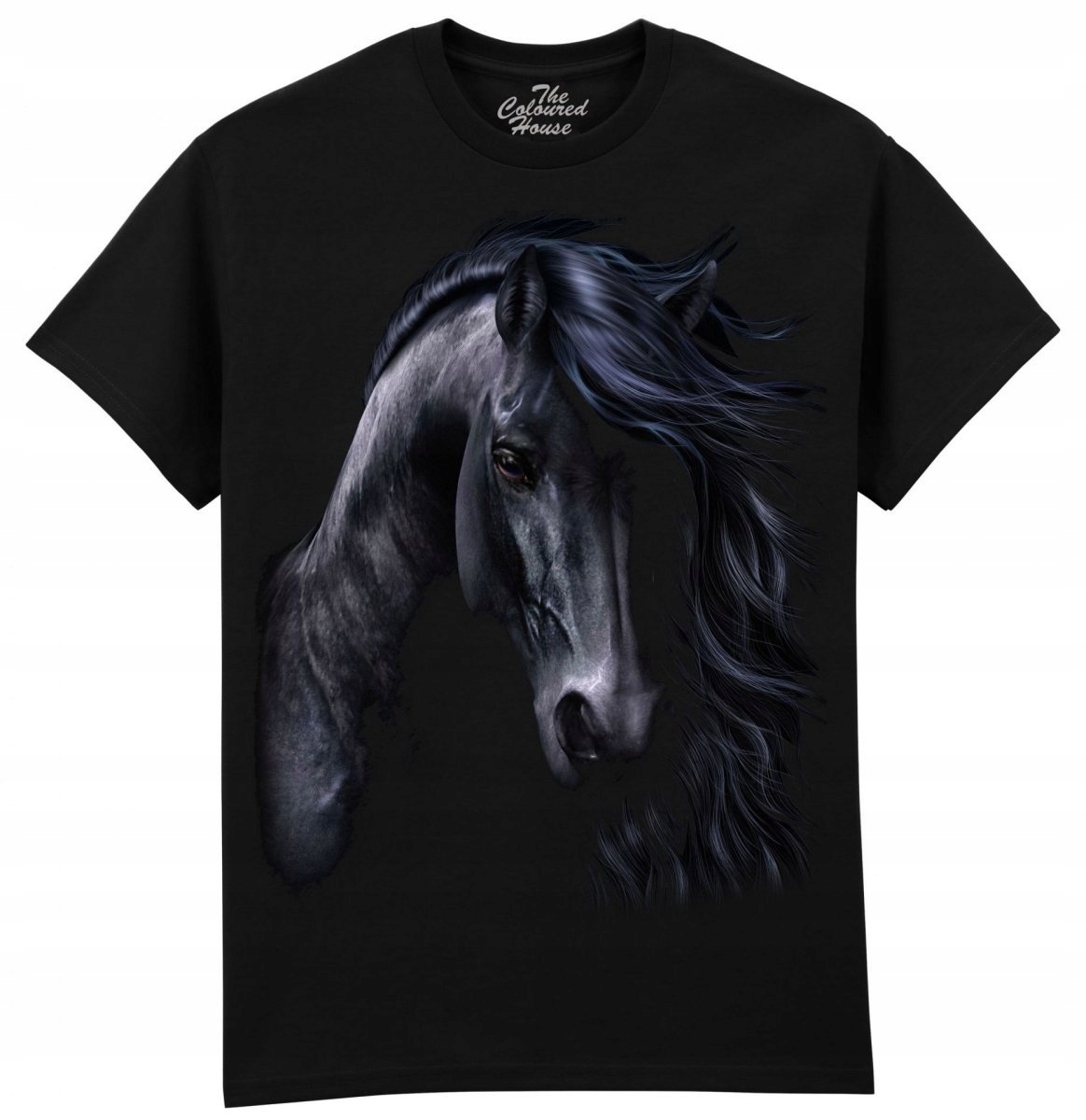 Tričko s černým koněm Black Horse Tch M