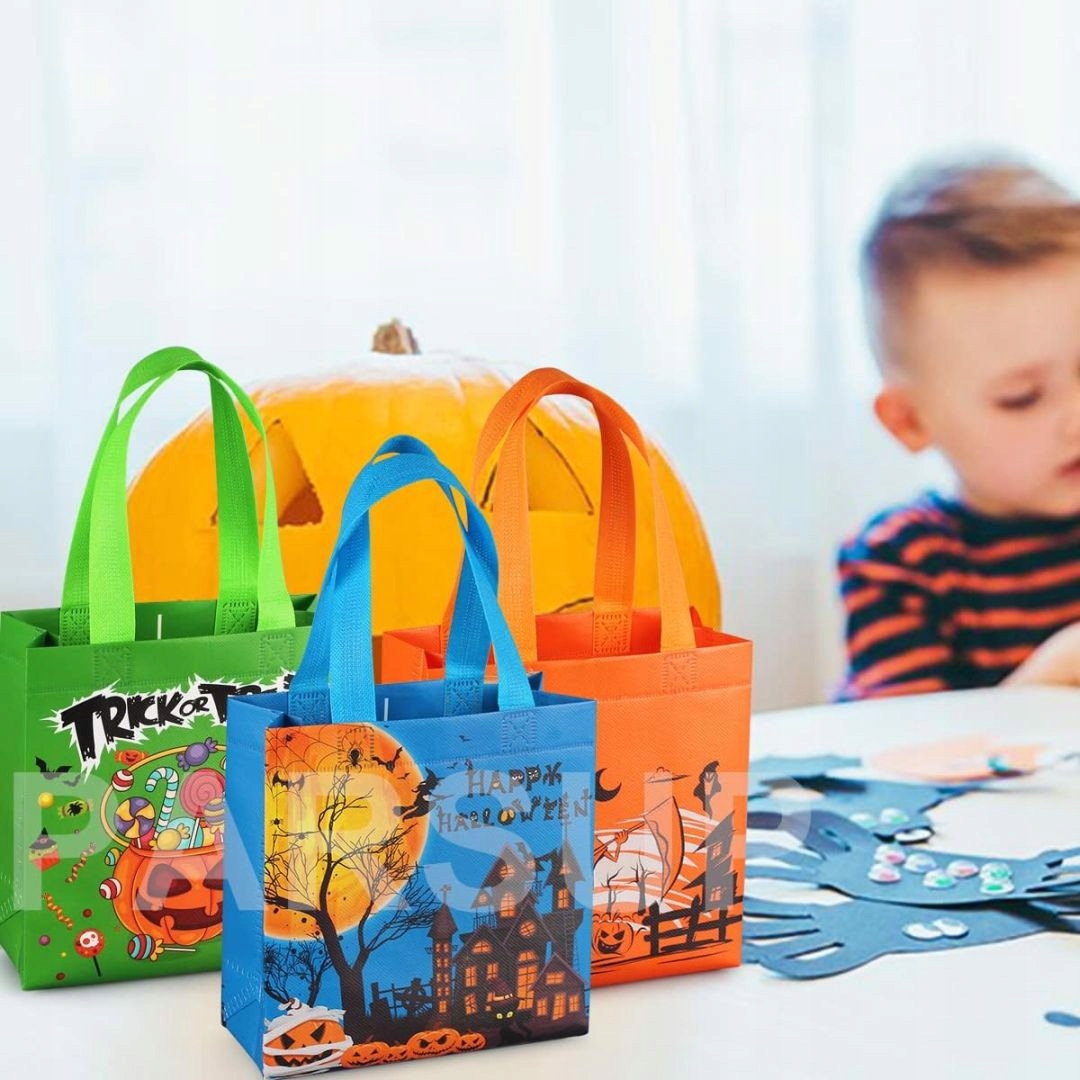 Torby na Prezenty Torba na Cukierki Halloween 4szt Kod producenta 10742