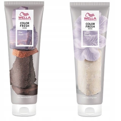 Zestaw Wella Color Fresh maska Pearl Blonde 150ml Lilac Frost 150ml