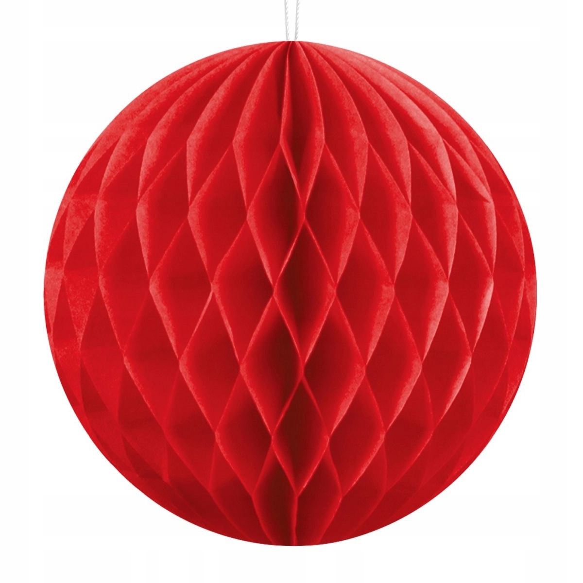 

Kula Bibułowa czerwona mała S 10 cm Honeycomb