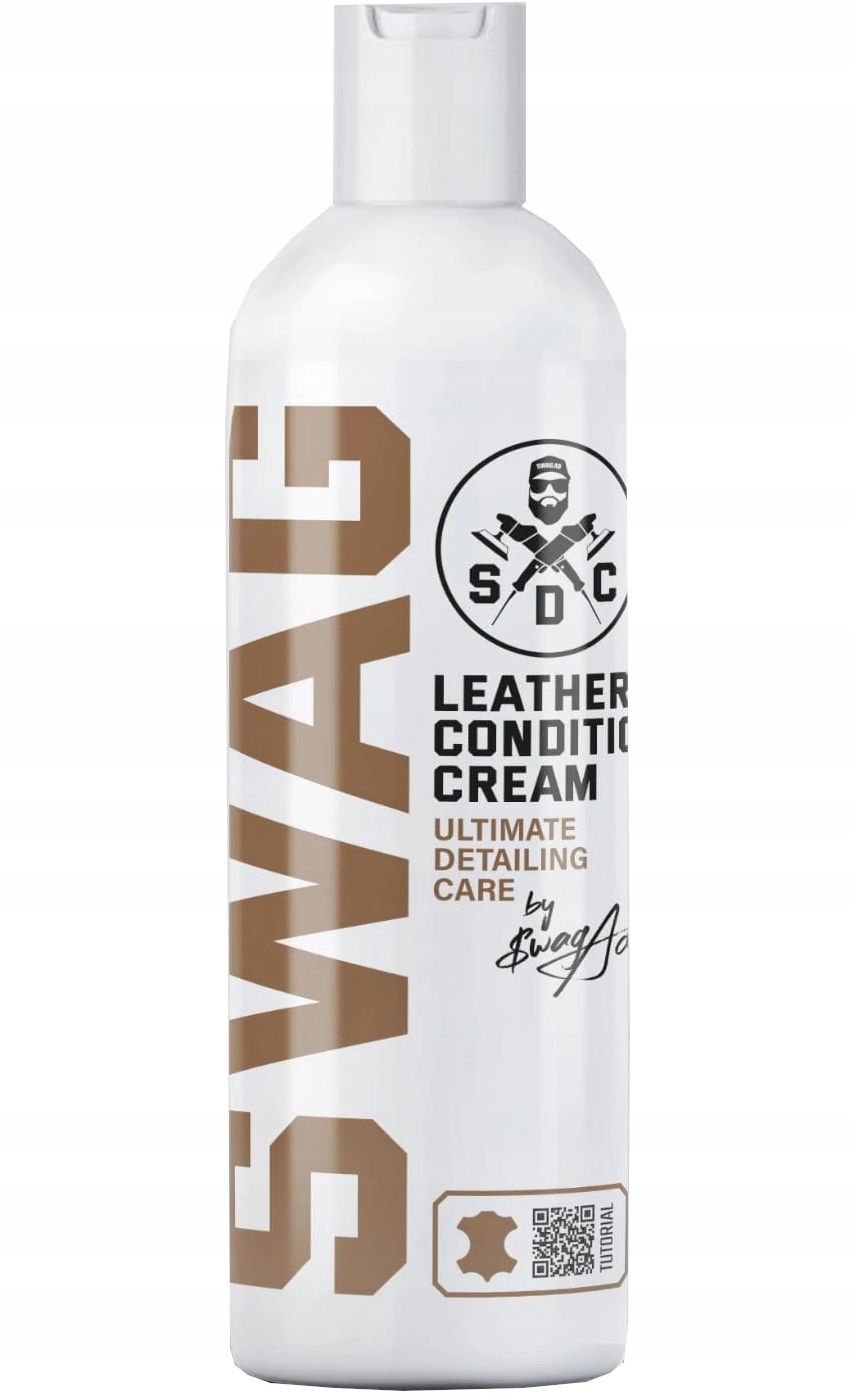 Swag Leather Conditioner Cream 250ml odżywka środek do skóry aplikator