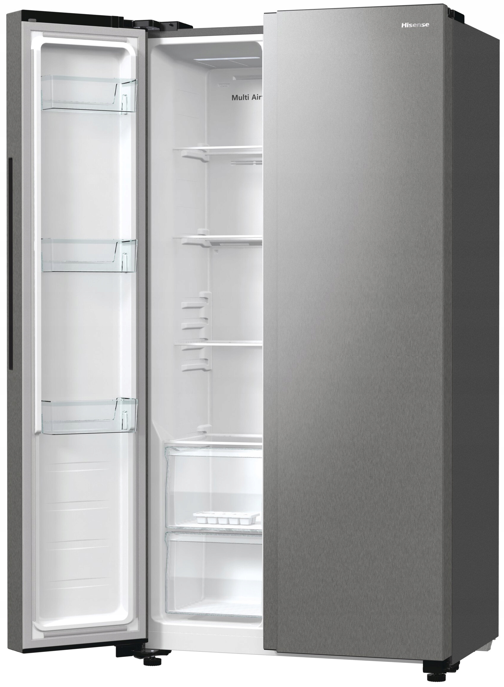Lodówka Gorenje Side by side Nofrost 178.6cm 550l Convert Inverter INOX A++ Model RS711N4AAEC