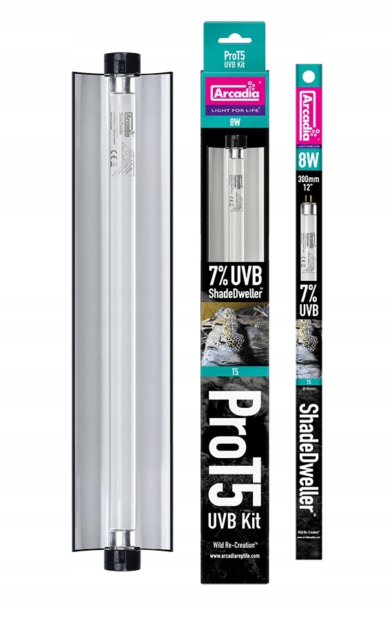 Arcadia Uv lampa do terária 8W Pro T5 Uvb Kit 7%