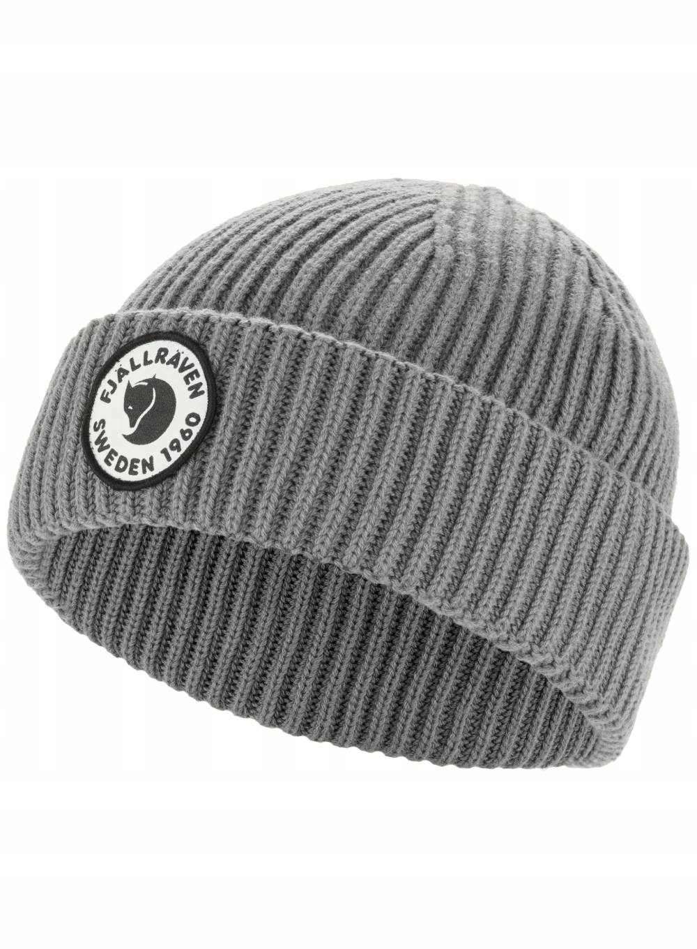 Fjällräven čepice beanie šedá velikost univerzální