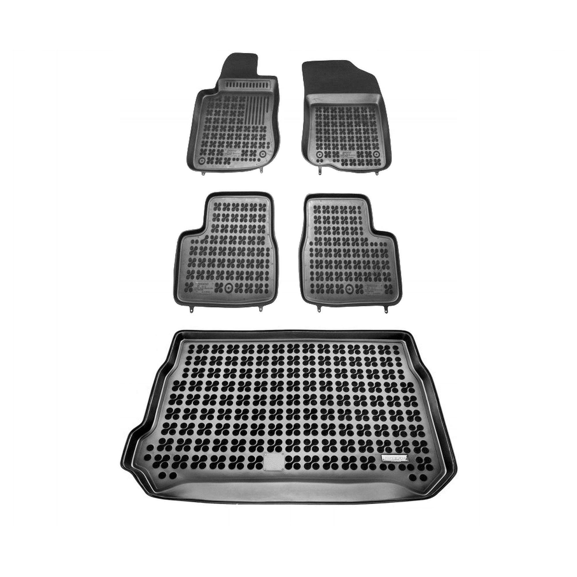 Gumová sada koberců a rohožek Peugeot 208 I 2012-2019 5 dveří