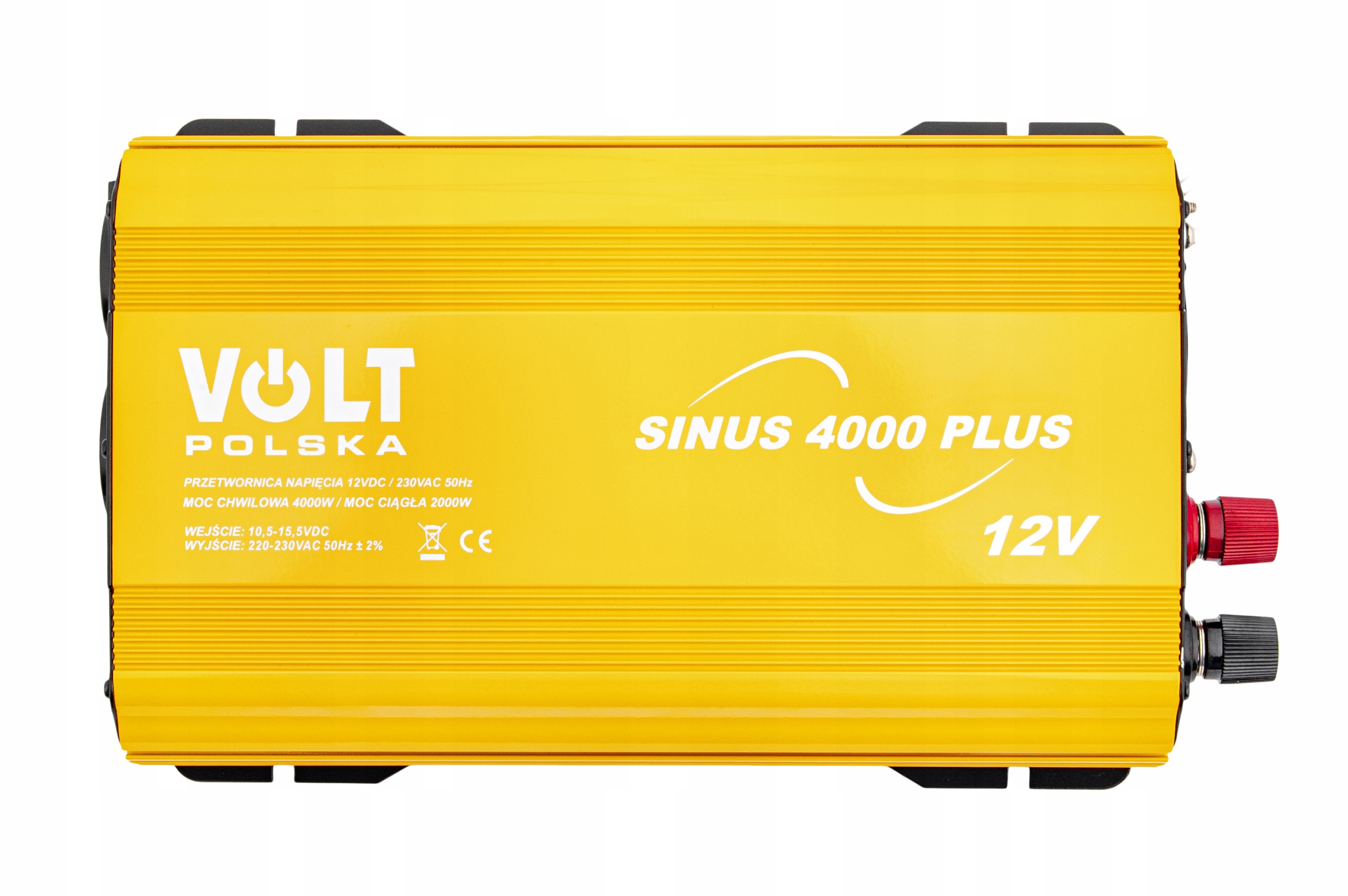 PRZETWORNICA PRĄDU NAPIĘCIA 12V 230V 4000 SINUS PL Marka Volt Polska