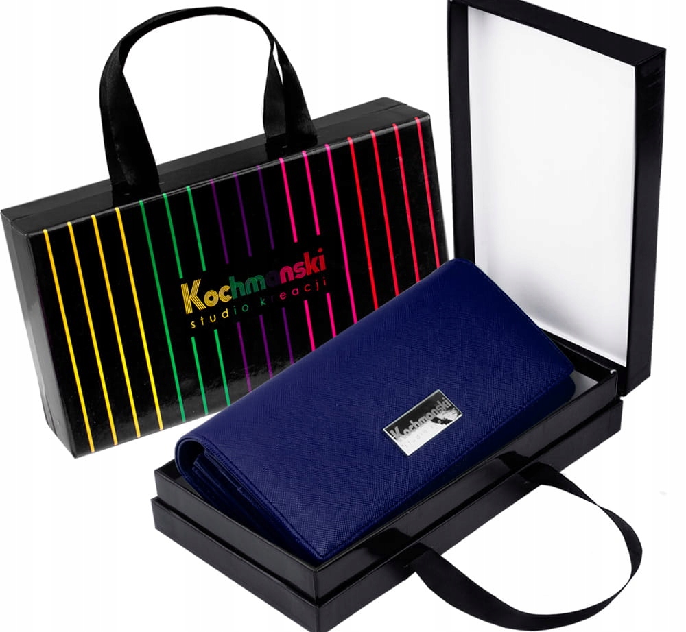 

Kochmanski portfel damski Premium rfid Saffiano