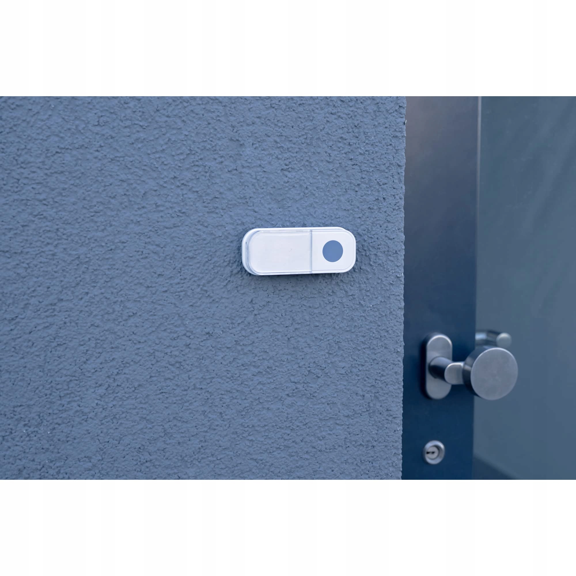 UNITEC Dzwonek Bezprzewodowy MP3 4 Poziomy Głośności 150m LED Biały — miniatura 5