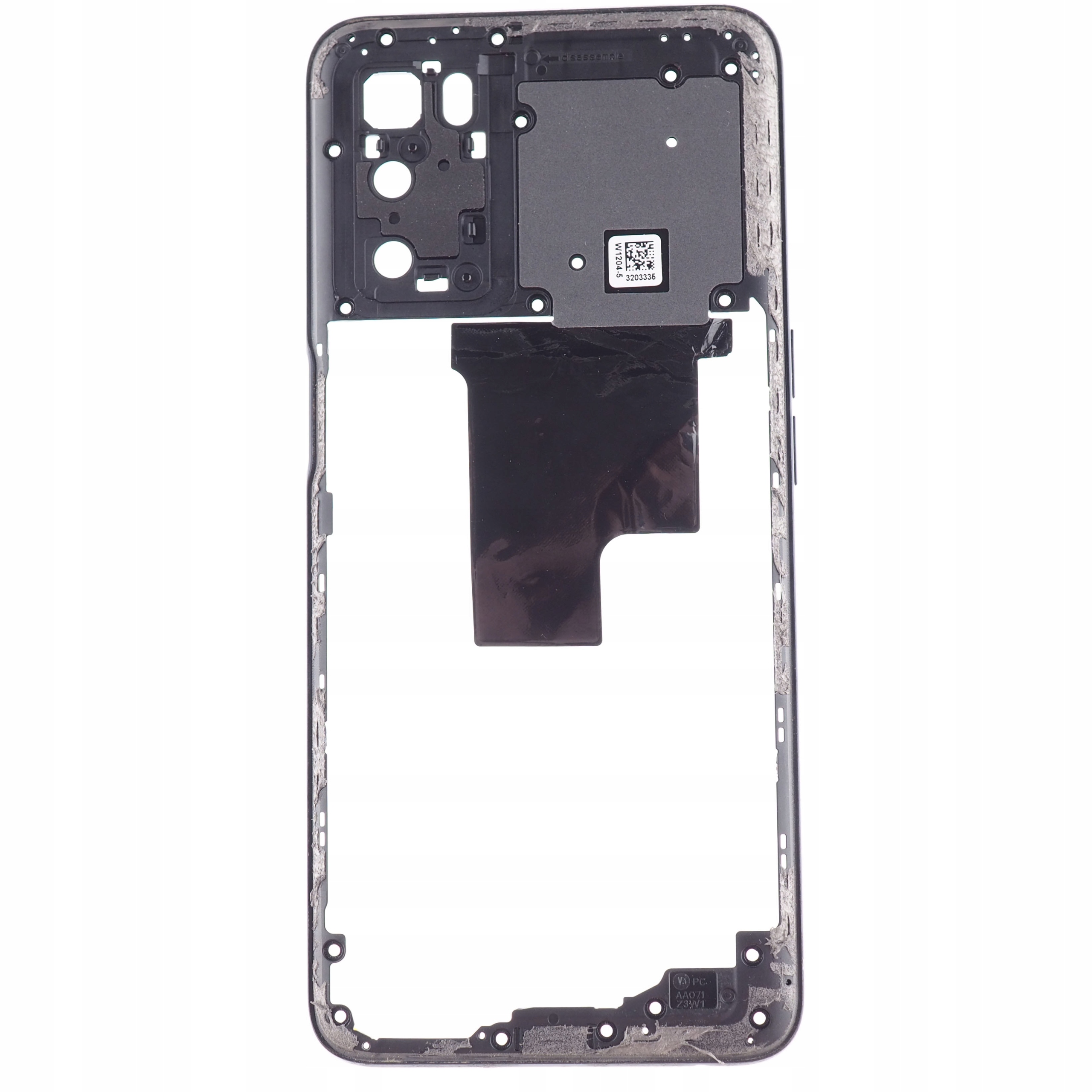 RAMKA OBUDOWA DO TELEFONU OPPO A16 ORYGINALNY DEMONTAŻ CPH2269