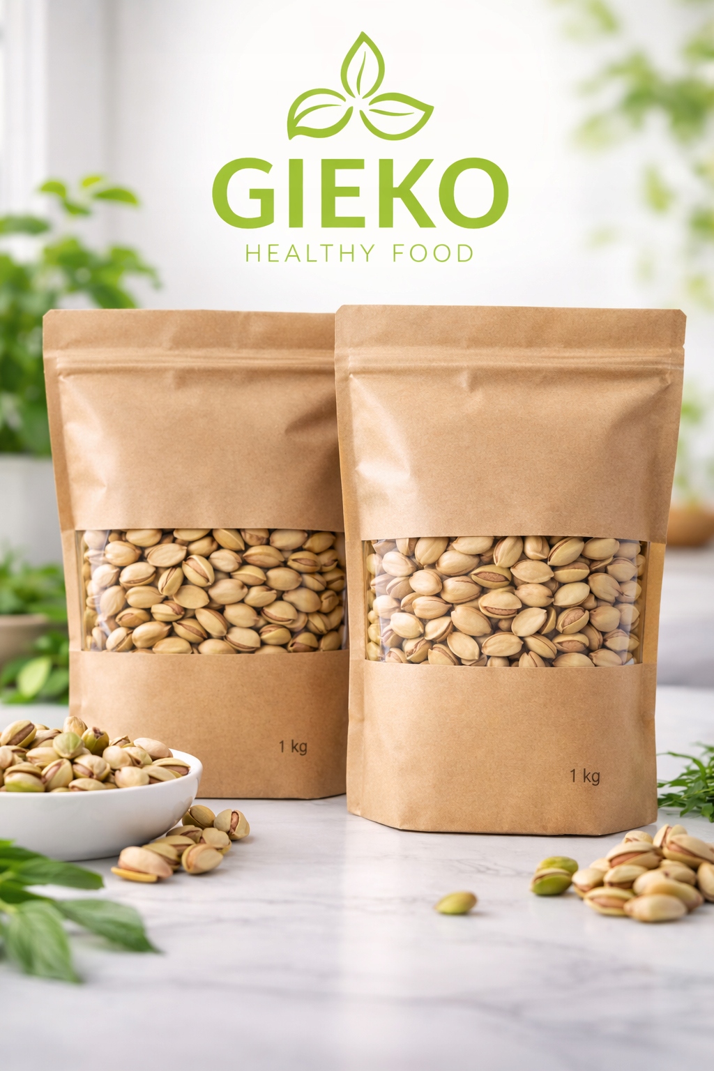 Levně Sada Pistáciová střední 1+1 2 x 500 g Přírodní pistácie ve skořápce