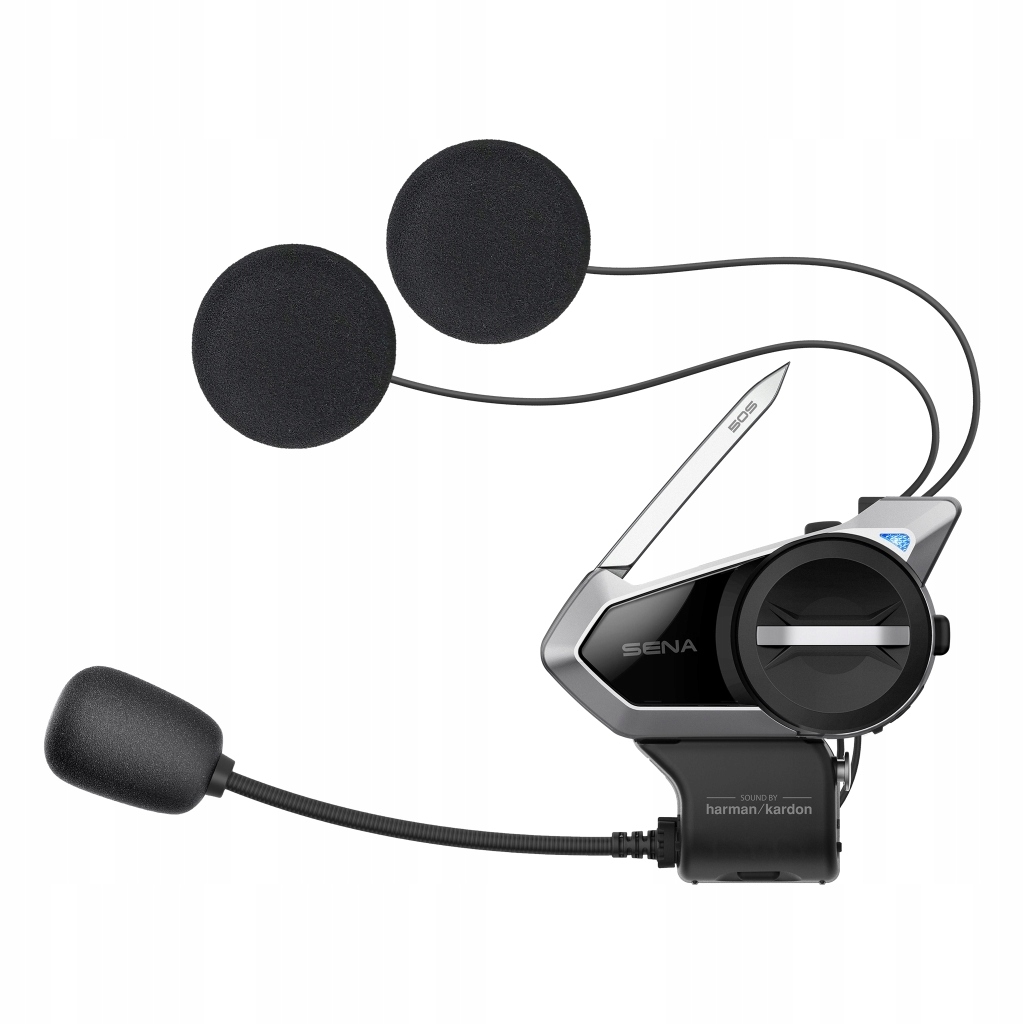 Sena Motocyklový Interkom 50S Quantum Mesh 2.0 Bluetooth 5.0 S Dosahom Až 2000M A Rádiom