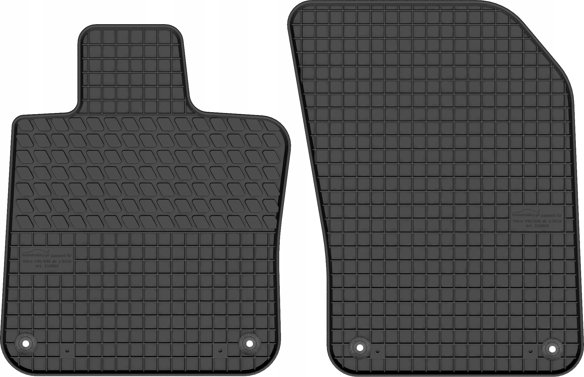 

Dywaniki gumowe dedykowane do Volvo V90 II Od 2016