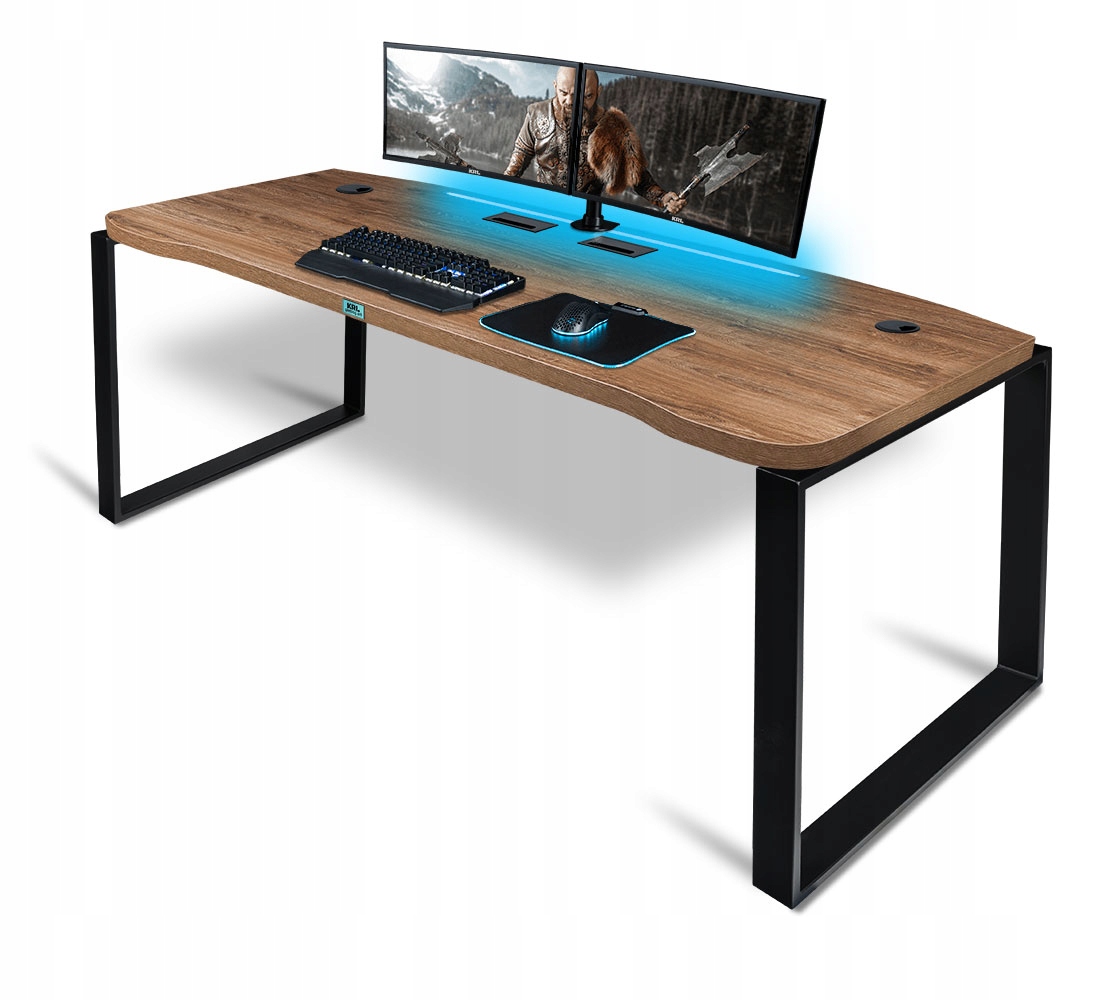 Biurko gamingowe Loft Style E36 XXL v6 - gaming