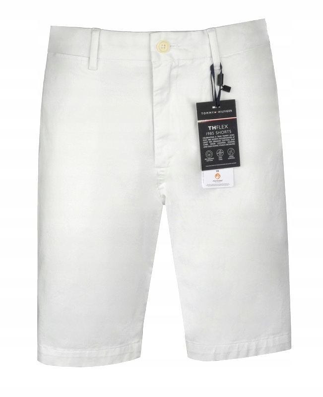 Tommy Hilfiger, kraťasy kraťasy, chinos, bílé, 33