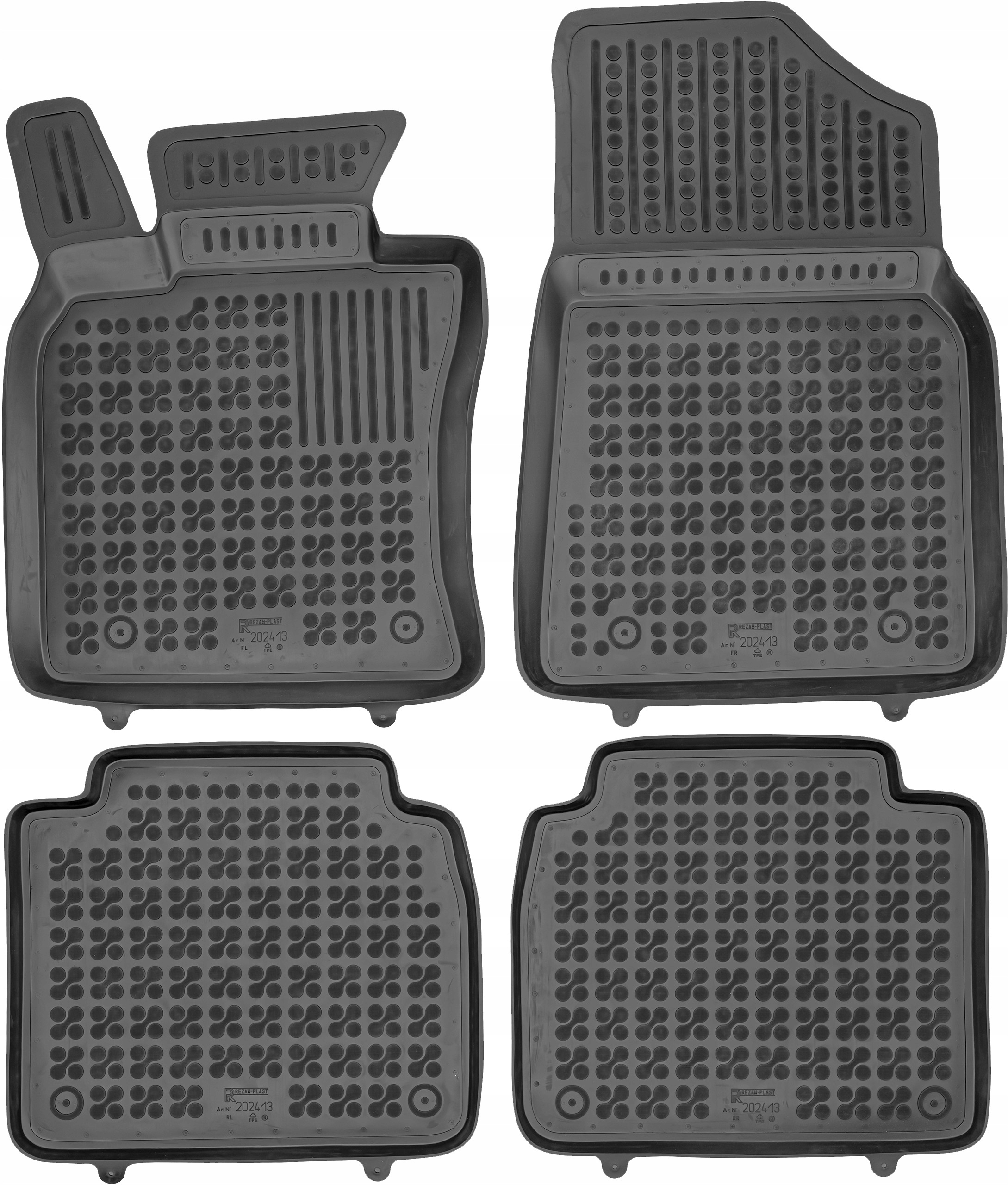 Килимки Max-Килимок резинові 202413 4 el.