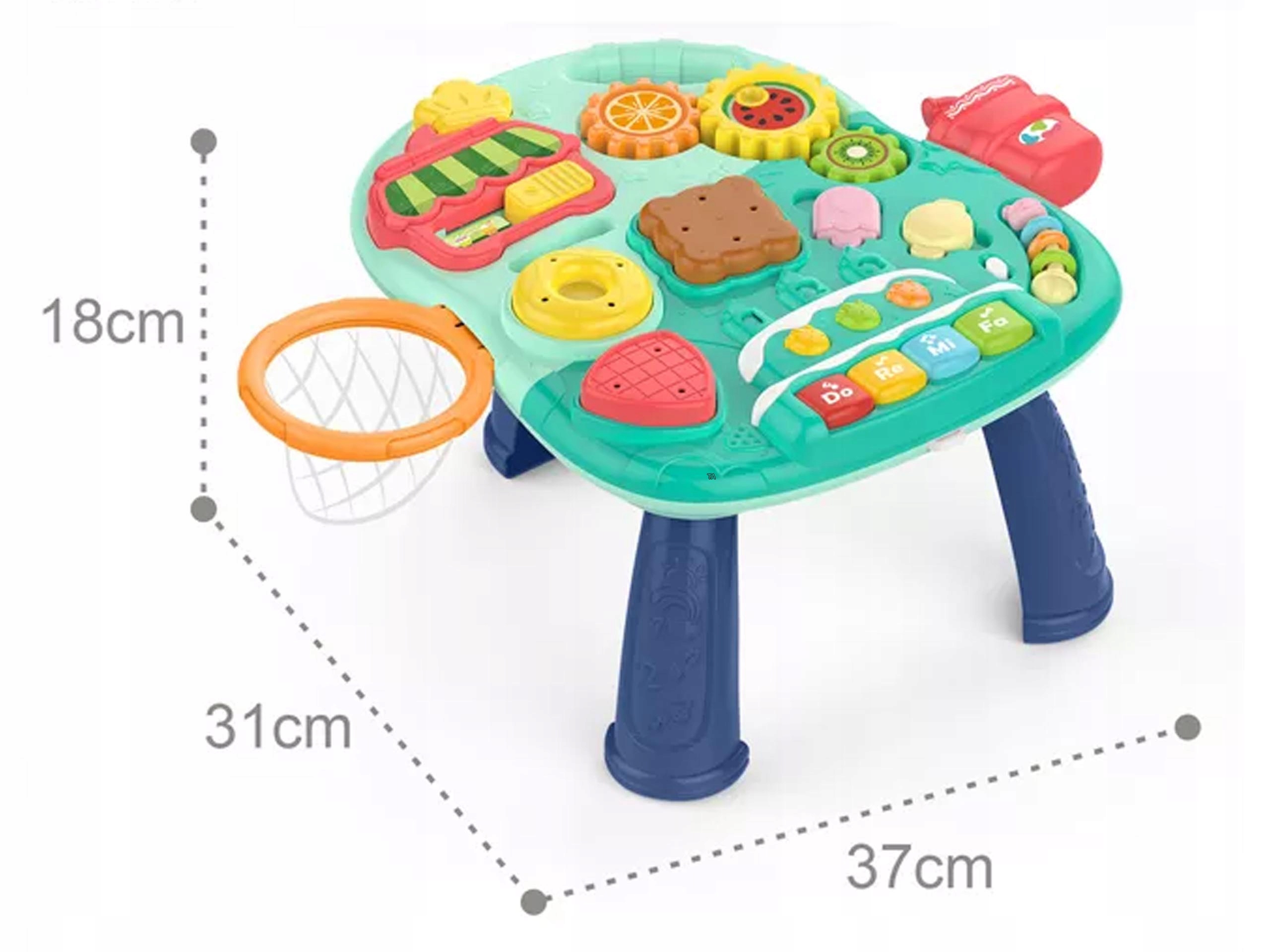 5W1 JEŹDZIK INTERAKTYWNY CHODZIK PCHACZ STOLIK Marka inna