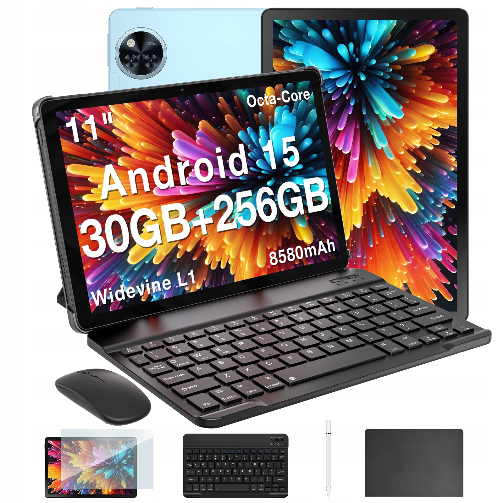 Tablet Doogee U11PRO Android15 11”30+256GB 8580 mAh 13MP/90Hz/OTG/WIFI6/BT5.