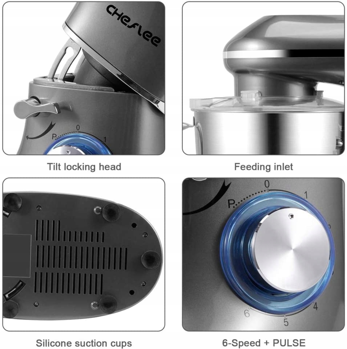 Wielofunkcyjny Robot kuchenny Cheflee 1500 W Kod producenta SM-1504N