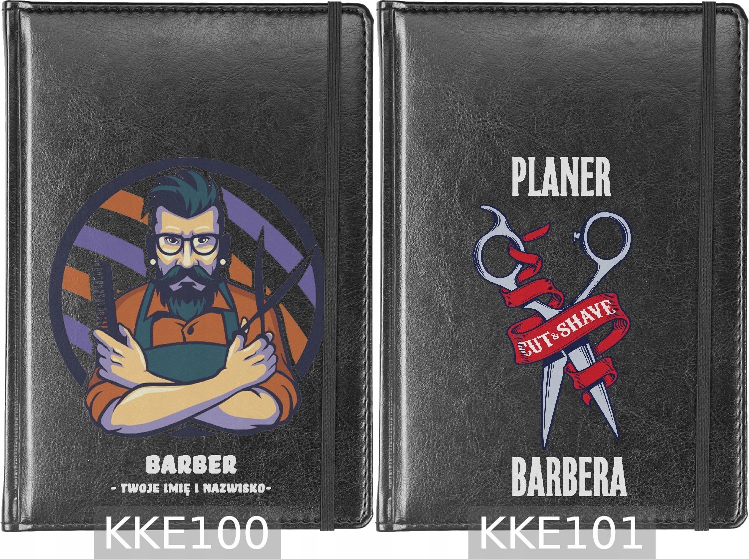 ZESZYT NOTES A5 144 NOTATNIK PLANER Z WZOREM NADRUK LOGO DLA BARBERA Rodzaj notes