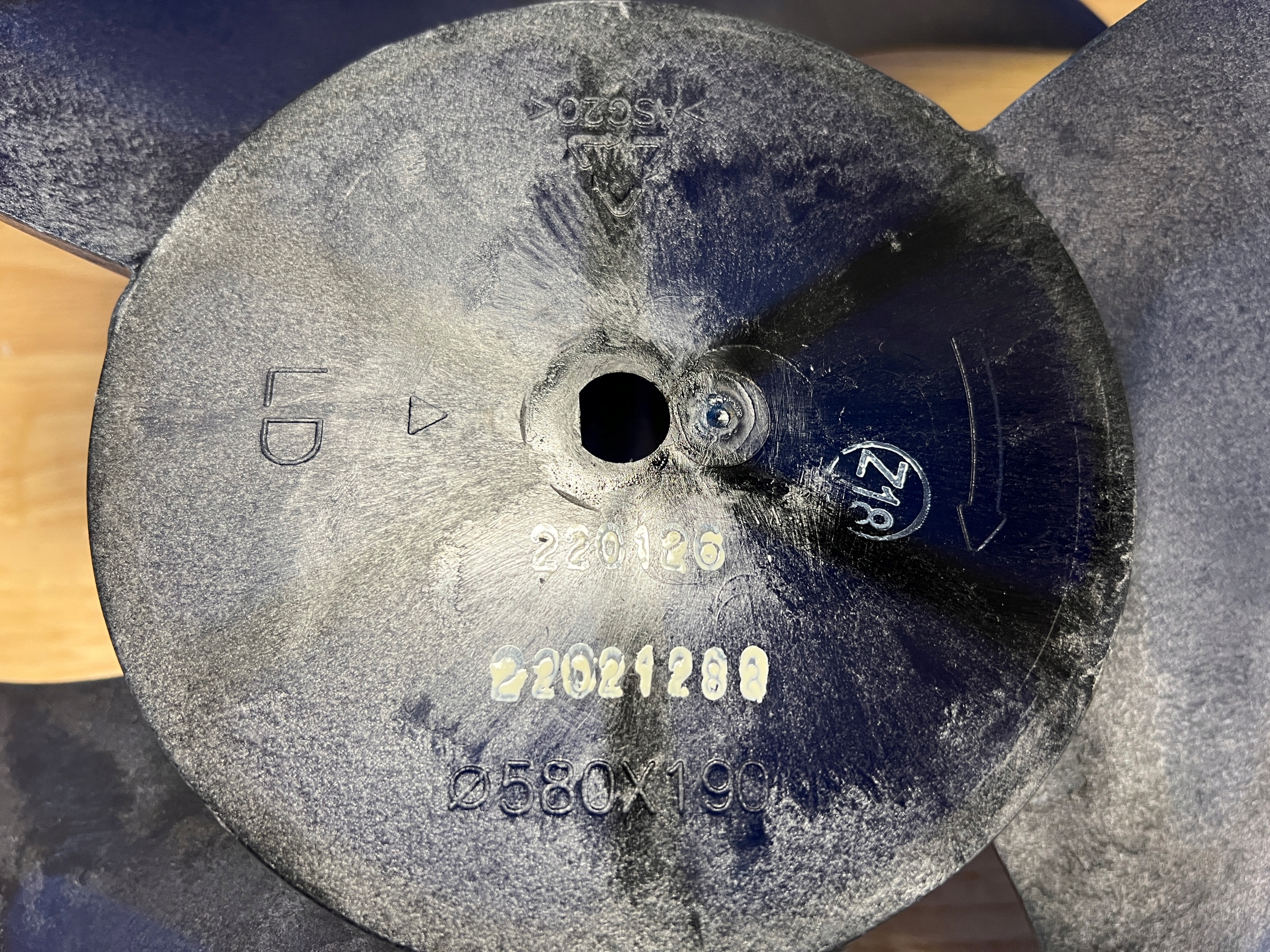 Śmigło wentylatora Midea Kaisai Pompy Ciepła Część