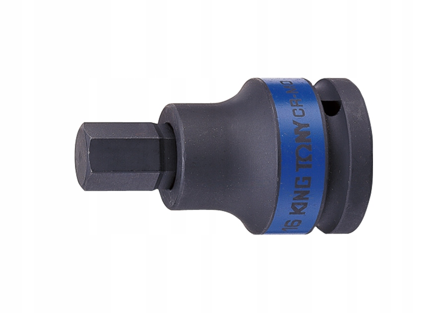 King Tony Nasadka Udarowa kwadrat 1'' rozmiar 19mm Imbus Hex 809622M19H
